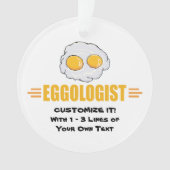 I Love Eggs Ornament (voorkant)