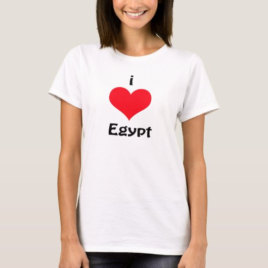 I love Egypt T-shirt (Voorkant)