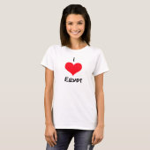 I love Egypt T-shirt (Voorkant volledig)