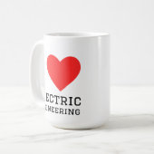 I love electric engineering  koffiemok (Voorkant links)