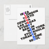 I Love Electro Briefkaart (Voorkant / Achterkant)