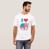 I Love Elephants T-shirt (Voorkant volledig)