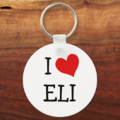 I Love Eli Sleutelhanger (Voorkant)