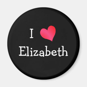 I Love Elizabeth Magneet