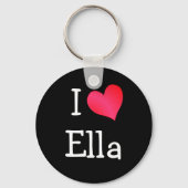 I Love Ella Sleutelhanger (Voorkant)