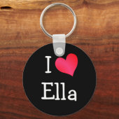 I Love Ella Sleutelhanger (Voorkant)