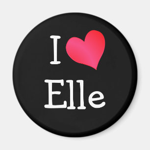 I Love Elle Magneet