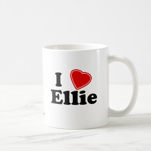 I Love Ellie Koffiemok (Rechts)