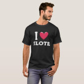 I Love Elote Mexican Food  1 T-shirt (Voorkant volledig)