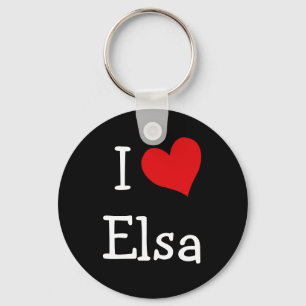 I Love Elsa Sleutelhanger