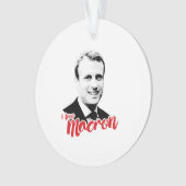 I Love Emmanuel Macron - Ornament (voorkant)