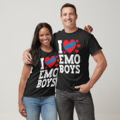 I Love Emo Boys emo boys T-shirt (Unisex)