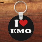 I Love Emo Sleutelhanger (Voorkant)