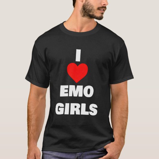 I Love Emo T-shirt (Voorkant)