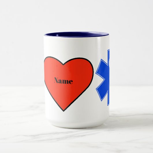 I Love EMS Icons Mok (Midden)