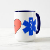 I Love EMS Icons Mok (Voorkant rechts)