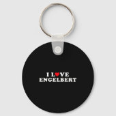I Love Engelbert Girlfriend & Boyfriend Engelb Sleutelhanger (Voorkant)