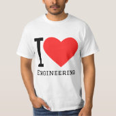 I love engineering t-shirt (Voorkant)