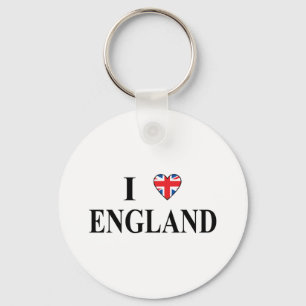 I Love England Sleutelhanger