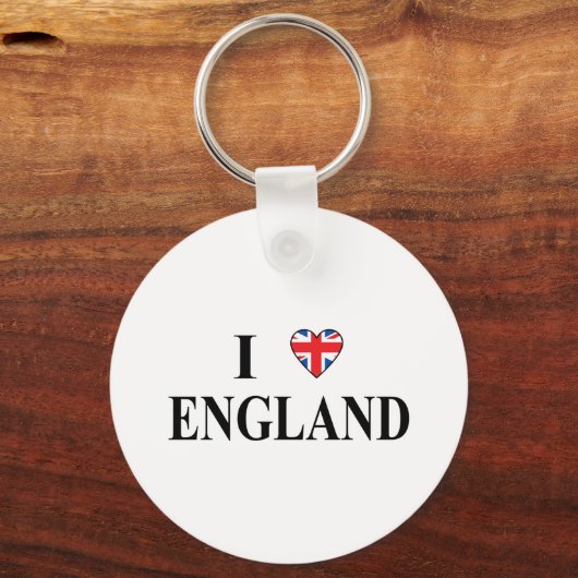 I Love England Sleutelhanger (Voorkant)