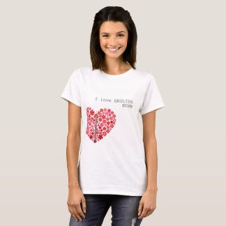 I love ENGLISH HORN  Music lovers T-shirts