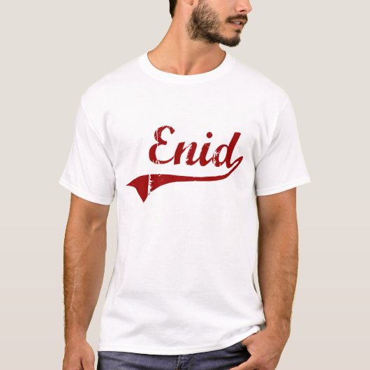 I Love Enid Oklahoma T-shirt (Voorkant)