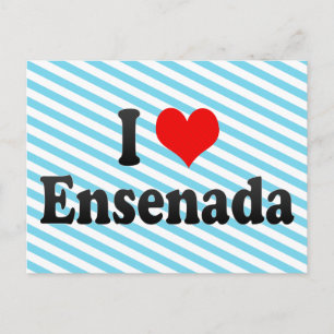 I Love Ensenada, Mexico Briefkaart
