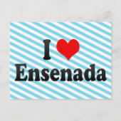 I Love Ensenada, Mexico Briefkaart (Voorkant)