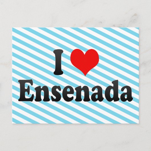 I Love Ensenada, Mexico Briefkaart (Voorkant)