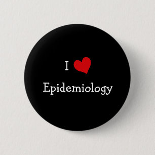 I Love Epidemiology Ronde Button 5,7 Cm