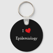 I Love Epidemiology Sleutelhanger (Voorkant)
