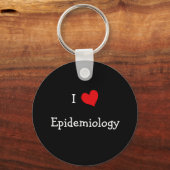I Love Epidemiology Sleutelhanger (Voorkant)