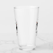 I Love Eskies (I Love American Eskimo Dogs) - Cute Glas (Rechts)