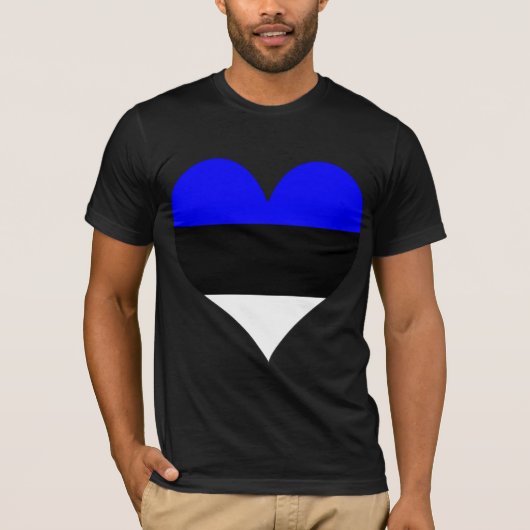 I Love Estonia T-shirt (Voorkant)