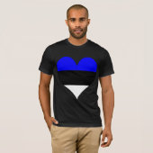 I Love Estonia T-shirt (Voorkant volledig)