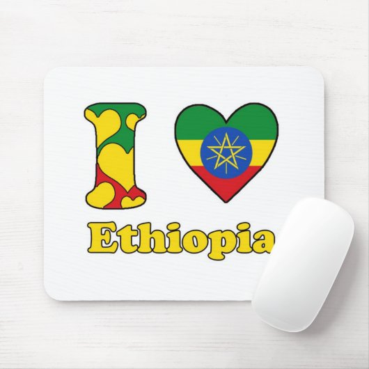 I love Ethiopia Muismat (Met muis)
