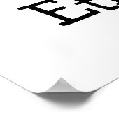 I Love Ethology Poster (Hoek)