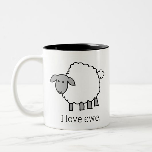 I Love Ewe Sheep Mok (Links)