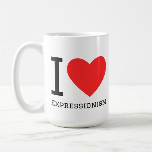 I love expressionism  koffiemok (Links)