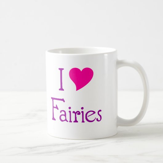 I Love Fairies Mok (Rechts)