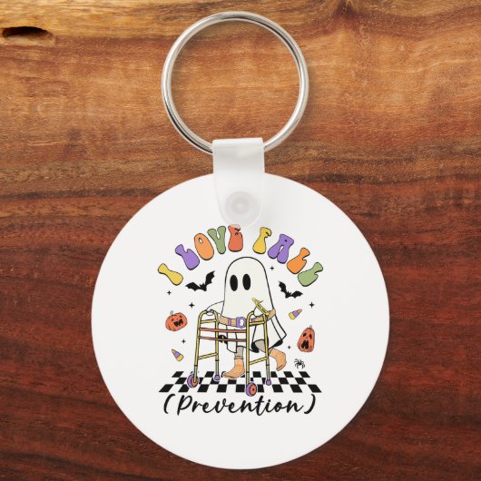 I Love Fall Prevention Thanksgiving Physical Thera Sleutelhanger (Voorkant)