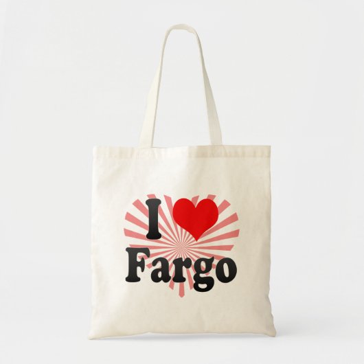 I Love Fargo, Verenigde Staten Tote Bag (Voorkant)