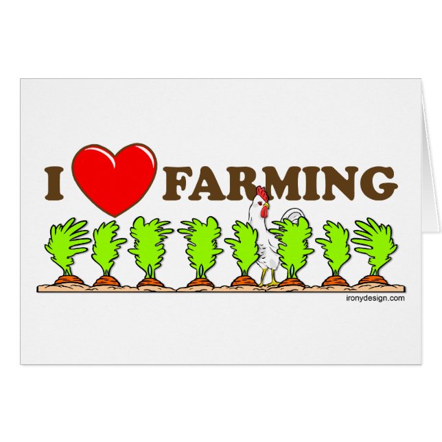 I Love Farming (Voorkant Horizontaal)