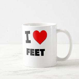 I Love Feet Koffiemok