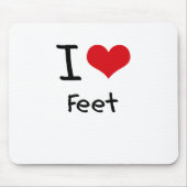 I Love Feet Muismat (Voorkant)