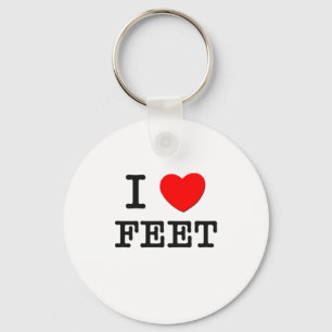 I Love Feet Sleutelhanger