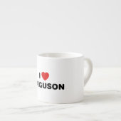 I Love Ferguson Missouri Espresso Kop (Voorkant rechts)