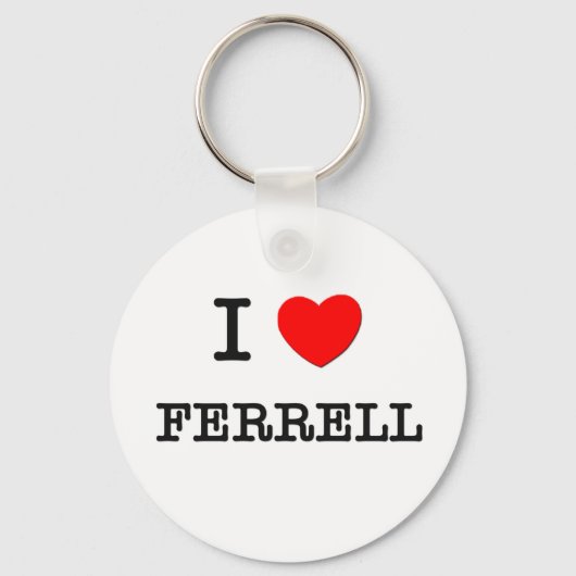 I Love Ferrell Sleutelhanger (Voorkant)