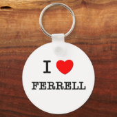 I Love Ferrell Sleutelhanger (Voorkant)