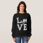 I Love Ferrets Trui (Voorkant volledig)